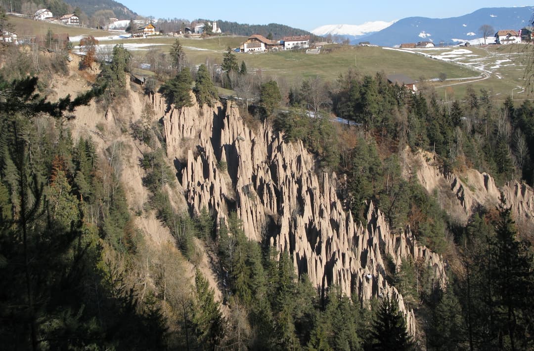 Le piramidi di terra sull'altipiano del Renon