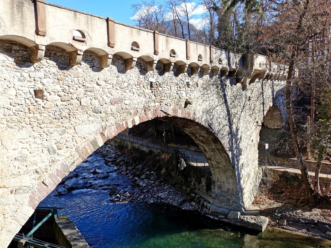 Die Tappeiner Promenade in Meran