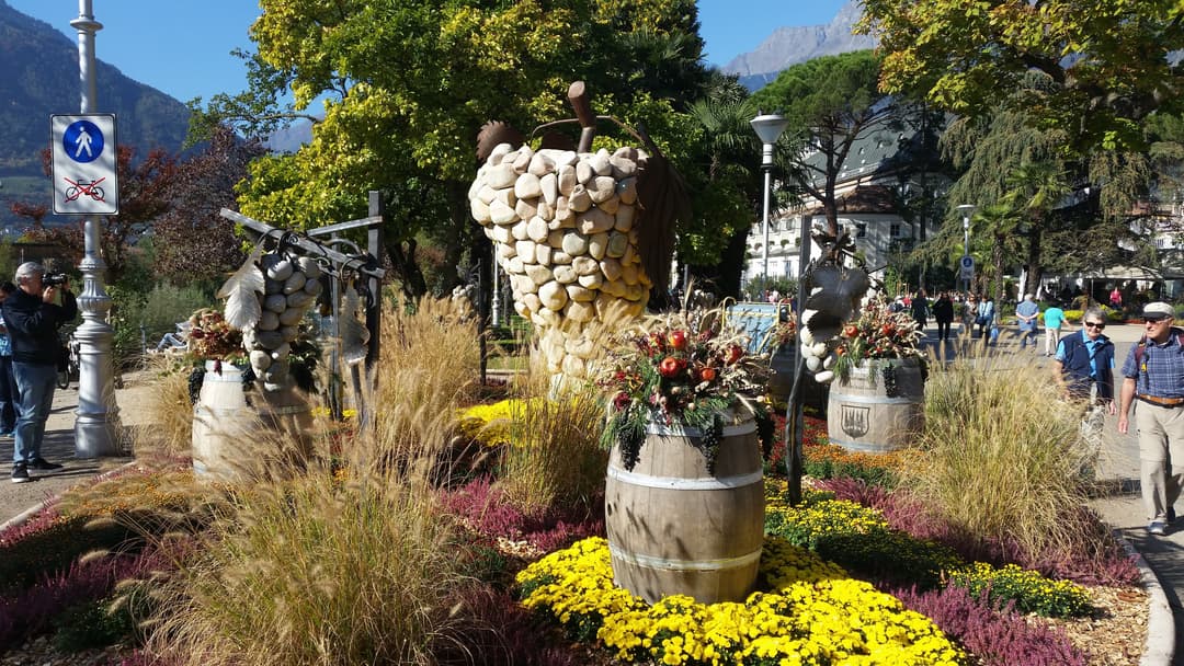 The grape festival in Merano