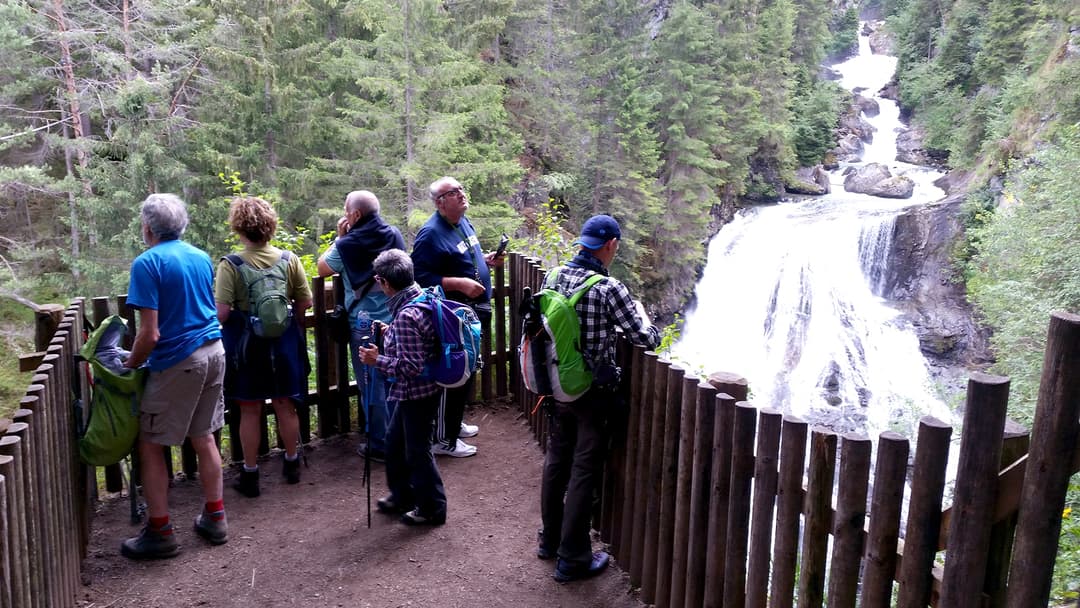 Le cascate di Riva a Campo Tures