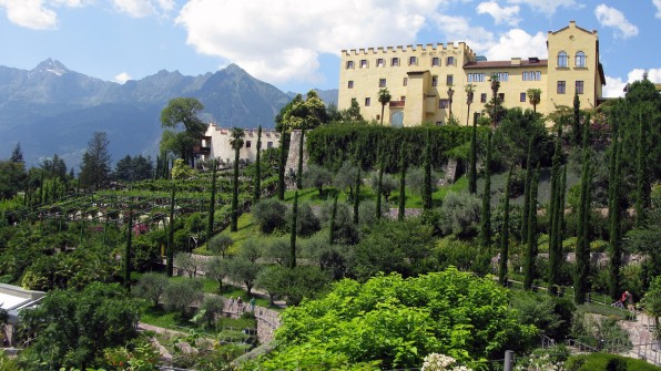 I famosi giardini di Castel Trautmannsdorff a Merano